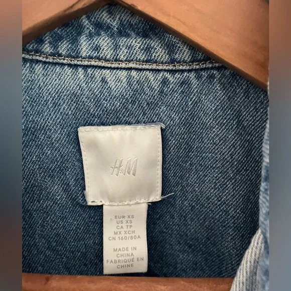 Denim Shacket - Picture 2 of 2